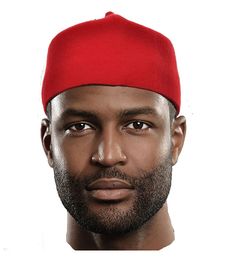 PRICES MAY VARY. Wool Felt Moroccan-style Fez Muslim Hat Height: 15cm ( approx : 6 inches) Foldable Color - Red Red Wool Felt Igbo Cap African Fez Kufi Hat 
  Wool Felt Comfortable fit Foldable Height: 15cm ( approx : 6 inches) Moroccan-style Fez Muslim Hat Traditional Names: Okpu Agu, Agwu, Ozo Color - Red Available in multiple sizes: S, M, L, XL, 2XL African Dashiki Shirt, African Tops For Women, African Pants, Kufi Hat, Wedding Colors Red, African Shoes, African Hats, Traditional Names, African Bag