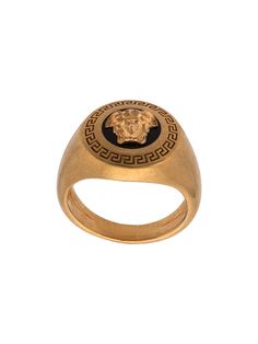 Medusa Ring, Signet Ring Gold, Back To The 90s, Versace Jewelry, Gold Signet Ring, Chanel 2, Demi Fine Jewelry, Boot Pumps, Color Dorado