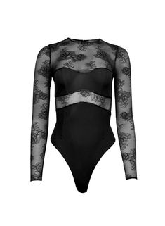 Bouquet Lace BodysuitOur Bouquet Lace & Jersey Bodysuit, featuring stretch floral leavers lace paneling with luxe Italian jersey body. Back zipper and bottom snap closure. High leg cut. Take it out with the Tuxedo Pant.This style runs slightly small. If in between sizes, we recommend sizing up. Lace: 78% Polyamide & 22% ElastaneSeams 90% Polyamide & 10% ElastaneHand wash cold, lay flat to dry Model is 5'10 and wearing a size Small.This style runs slightly small. If in between sizes, we recommend Black Bouquet, Tuxedo Pants, Chic Leather, Luxury Lingerie, Lace Bodysuit, High Leg, Black Bodysuit, Design Floral, Stretch Lace