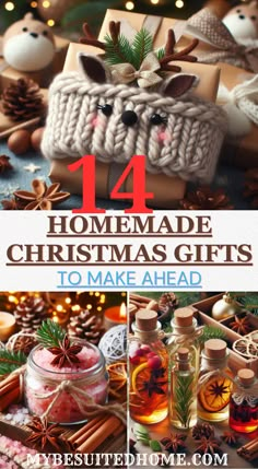 homemade christmas gifts to make ahead