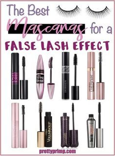 best mascaras Long Curled Lashes, Best False Lashes, Best Mascaras, Curled Lashes, Applying False Lashes, Fiber Lash Mascara, Curl Lashes, Mascara Tips, Best Mascara