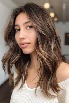 Icy Blonde Highlights, The Best Hair Color, Dark Chocolate Hair, Peekaboo Highlights, Best Hair Color, Blonde Balayage Highlights, Chocolate Hair, Honey Blonde Highlights, Black Hair With Highlights