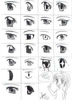 an anime character's eyes and their expressions