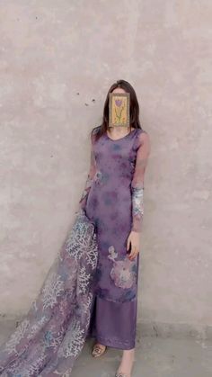 purple floral dress desi aesthetic ethnic outfit Desi Aesthetic, Purple Floral Dress, Ethnic Outfits, Purple Floral, Floral Dress, Desi, Purple, Floral