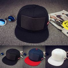 5 colors Plastic triangle baseball cap hat hip hop cap flat-brimmed hat snapback cap hats for men and women Polo Hat, Baseball Snapback, Flat Brim Hat, Hip Hop Cap, Summer Cap, Running Hats, Studded Flats, Casual Cap