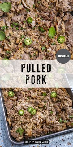 Enjoy the ultimate Mexican pulled pork with this pork carnitas recipe, featuring seasoned pork shoulder cooked slowly to tender perfection. Perfect for tacos, easy to prepare, and incredibly flavorful!