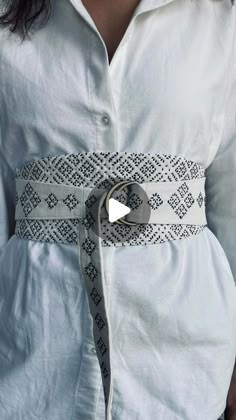 Obi Belt Diy, Obi Belt Pattern, Obi Belts, Embroidery Belt, Vintage Ootd, Blackwork Embroidery, Moroccan Fashion, Classic Style Outfits, Embroidered Belt