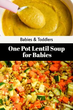 one pot lentil soup for babies and toddlers is the best way to use it