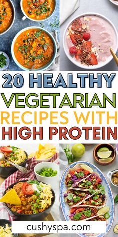 Low Calorie High Protein Vegetarian Meal Prep, Low Calorie Vegetarian Recipes Easy, High Protein Low Carb Recipes Vegetarian, High Protein Low Calorie Vegetarian Meals, High Protein Low Carb Vegetarian Recipes, Low Carb High Protein Vegetarian Recipes, High Protein Meatless Meals, Vegetarian Potluck Recipes