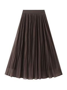 Fabric name: meshMain fabric composition: polyester (polyester fiber)Skirt type: pleated skirtSkirt length: medium and long skirtColor: black, apricot, khaki, dark coffeeSize: average size Brown Pleated Tiered Skirt, Chic Brown Pleated Maxi Skirt, Elegant Brown Lined Pleated Skirt, Brown Flowy Pleated Skirt For Spring, Summer Pleated Brown Skirt, Spring Brown Flowy Pleated Skirt, Chic Brown Long Pleated Skirt, Chic Long Brown Pleated Skirt, Elegant Brown Full Pleated Skirt