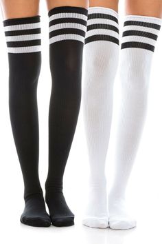 Cute over the knee thick sporty long socks Perfect for any team Cheerleaders  Special showcases Or fashion  piece Fit Shoe size 6-9 3 line over the knee socks Casual Black Knee-high Socks For School, Sporty Knee-high Socks For Winter, Trendy Knee-high School Socks, Trendy Black Knee-high Socks For School, Trendy Black Knee-high School Socks, Sporty Knee-high Winter Socks, Sporty Stretch Knee-high Hosiery, Sporty Stretch Hosiery For Sports, White Stretch Over-the-knee Socks