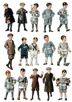 Orphanage Uniform, Victorian Children's Clothing, Vintage Vogue Fashion, Male Drawing, Fashion Through The Decades, Alexei Romanov, Handmade Journals Diy