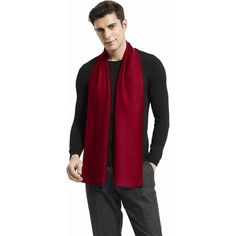 New Product -Acrylic,Polyester,Cashmere,Wool -Imported -Hand Wash Only -Mens Cashmere Scarf Is Made Of 30% Cashmere Wool, 70% Acrylic & Polyester Fibers, Superior Softness Of Touch, Lasting Warm And Comfort For Your Neck In Cold Weather -Mens Scarf Size : 180 X 30cm / 71 X 12in, This Red Cashmere Scarf For Men Can Be Paired With Your Favorite Coat, Jacket Or Sweater. Perfect Look For Any Event Or Any Occasions -Super Soft Winter Scarf Is Great For Family, Loved Ones And Friends As A Gift For Christmas, Birthday, Valentine's Day, New Year’s Days, Wedding Anniversary, Thanksgiving, They Will Appreciate For Years -Hand Wash Recommended, Only Use A Mild Liquid Household Detergent In Co Red Scarf Mens, Red Cashmere Scarf, Cashmere Winter Scarf, Mens Cashmere Scarf, Mens Scarf, Scarf For Men, Michael Kors Scarf, Men's Scarf, Fashion Formal