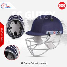 an image of a helmet with the words sss gutsy written on it and two pictures