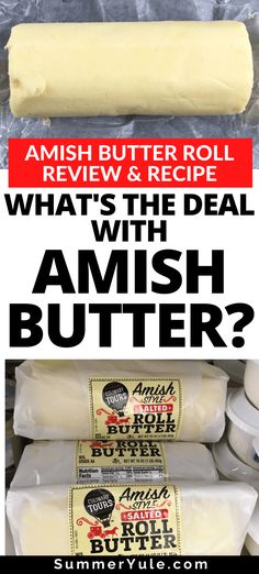 what's the deal with amish butter?