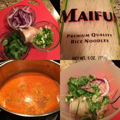 the ingredients are being prepared and ready to be cooked