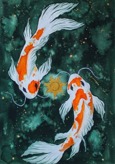 Koi, koi fish drawing, koi fish painting, Pisces aesthetic, Pisces art, Pisces girl, Pisces zodiac sign. Pisces mearch, Pisces products, zodiac, astrology, watercolor, watercolor koi fish, redbubble, Pisces print Koi Fishes Aesthetic, Two Fish Painting, Cou Fish Painting, Pisces Painting Canvases, Painted Koi Fish, Koi Fish Art Aesthetic, Koi Painting Acrylic Easy, Fish Swimming Drawing