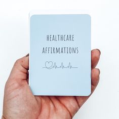 Healthcare Workers Affirmation Cards Set. Great for Nurse Gift, Doctor Gift, Cna Gifts, or Medical Student Gift - Etsy Canada Schul Survival Kits, School Survival Kits, School Nursing, Push Gifts, Birth Affirmations, Business Notes, Medical Student Gift, Doctor Gift, School Survival