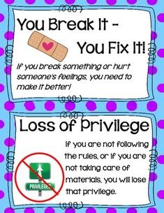 Logical Consequences Anchor Chart Cards by FirstGradeFrogs | TpT Kindergarten Behavior, Logical Consequences, Behavior Cards, Empathy Quotes, Behavior Charts, Behavior Plans, Classroom Anchor Charts, Love And Logic, Responsive Classroom