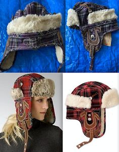 Trendy Fashion 1 TRUE RELIGION TRAPPER HAT Cap Lined Plaid Faux Fur RED S/M or PURPLE L/XL NWT!, Women's Accessories Plaid Trapper Hat, Characters Outfits Ideas, Characters Outfits, Trapper Hat, Trapper Hats, Logo Pattern, Classic Pattern, Hat Cap, True Religion