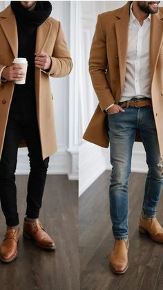 Fashion Ideas For Men, Winter Fashion Ideas, Men's Winter Fashion, Winter Outfits For Men, Mens Winter Fashion Outfits, Street Outfits, Perfect Fall Outfit, Best Dressed Man, Stylish Winter Outfits