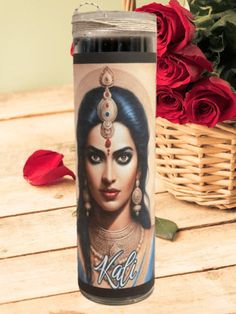 Ignite your inner power with the Kali Goddess Candle. Inspired by the fierce and awe-inspiring Hindu goddess, this candle is a symbol of creativity, transformation, and fearlessness. Let Kali guide you on a journey of self-discovery as she helps you break free from emotional barriers and unlock your true potential. Crafted with utmost care and reverence, this candle is designed to ignite your inner fire and unleash your limitless potential. Let Kali's fierce energy guide you as you overcome emot Goddess Candle, Divine Energy, Hindu Goddess, Kali Goddess, Inner Power, Ritual Candles, Break Free, Awe Inspiring, Self Discovery