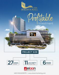 an advertisement for the magic's palace investment project