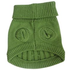 Tangpan Turtleneck Classic Straw-Rope Pet Dog Sweater Apparel(Green Dog Sweater, Pet Dog, Pet Dogs, Straw, Turtle Neck, Pet Supplies, Dress Es, Pet