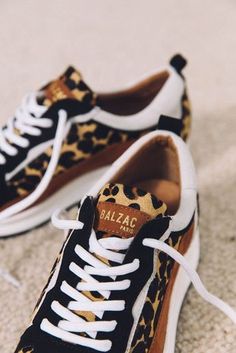 Leopard maximilien sneakers - Balzac Paris Vetements Shoes, Pony Style, Leopard Sneakers, Affirmations For Women, Vans Old Skool Sneaker, Shoe Game, Outfits Casuales, Sneaker Head, Cute Shoes