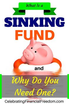 a pig with the words sinking fund and why do you need one?