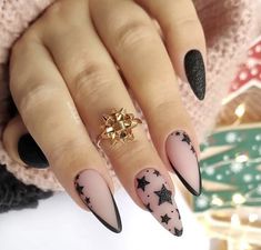 Nagel Stamping, Witchy Nails, Nail Board, Gothic Nails, Goth Nails, Black Nail, Acrylic Nails Coffin Short, Kawaii Nails, Nail Art Ideas