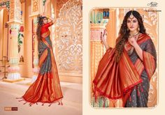 Bengali handloom sarees are the ideal choice to revive your wardrobe and give it a luxurious look. You can wear it on any occasion, from wedding events to professional. It is perfect for all events and the epitome of elegance. Details: Soft, lightweight and very comfortable Show off your look with the perfect outfit Grey Aura, Red Aura