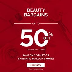 BEAUTY BARGINS up to 50% OFF Selected Items* Save on cosmetics, skincare, makeup & more!* Hurry!! Offer ends 30th June 11:59pm AEST. T&C Apply. Shop mid year sale now .⁠ .⁠ . ⁠ #tvsn #sale #frenzy #discounts #bargains #bigbrands #fashion #shopping #shop #musthave #moneyoff #save #deals Mid Year Sale, Sale Tag, Big Bra, Cosmetics Skincare, Cosmetic Items, Skincare Makeup, Super Sale, Gold Fashion, Harrods