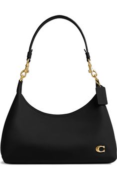 COACH Juliet Glove Tanned Leather Shoulder Bag | Nordstrom Classy Shoulder Bag, Black Shoulder Bag Aesthetic, Modern Shoulder Bag With Branded Hardware, Coach Metal Hardware Satchel Shoulder Bag, Coach Satchel Shoulder Bag With Gunmetal Hardware, Coach Satchel Shoulder Bag With Metal Hardware, Classic Coach Shoulder Bag With Metal Hardware, Luxury Coach Shoulder Bag With Metal Hardware, Coach Shoulder Bag With Gold-tone Hardware For Everyday Use