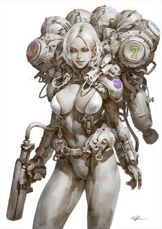 Puppeteer Lee Arte Robot, Cyberpunk Character