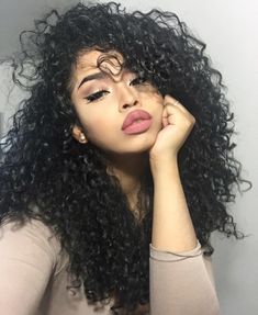 Pinterest|| @ForeverRea Anti Frizz Hair, Flipagram Instagram, Curly Weave Hairstyles, Queen Hair, Hair Remedies, Long Curly Hair, Long Curly, Big Hair, Remy Human Hair