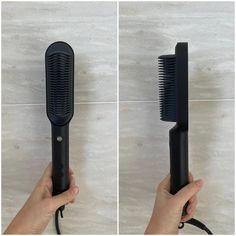 Tymo Straightener Comb Review Overnight Curls Tutorial, Heatless Overnight Curls, Steam Straightener, Pin Curl Hair, Bouncy Waves, Curls Tutorial, Hair Straightener Comb, Curl Tutorial, Hair Curling Tutorial