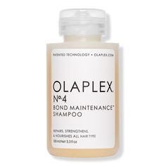 Free Shipping at $35. Shop Travel Size No.4 Bond Maintenance Shampoo OLAPLEX Shampoo Olaplex, Travel Size Shampoo, Ulta Beauty, Protective Hairstyles, Travel Size, Travel Size Products, Easy Hairstyles, Hair Care, Free Shipping