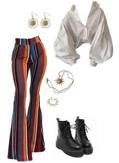 70s Aesthetic Outfit, 70s Inspired Outfits, 70s Inspired Fashion, 70s Aesthetic, 70s Outfits, Mode Boho, Aesthetic Outfit