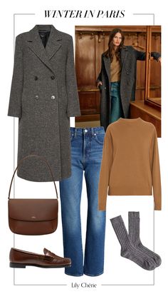 what to wear in paris in the winter London In April Outfits, Elegant Winter Outfits Classy, Parisian Street Style Winter, Parisian Fall Style, Winter Getaway Outfits, Elegant Winter Outfits