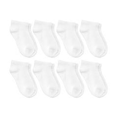 Keep your young ones warm and comfy with the Toddler 8pk Low Cut Socks - Dealworthy��™ White. Features a white color with a pair of 8 available in this set. The socks are made from lightweight materials for comfortable wear. Whether they are running around the park or hanging out at home, these low-cut socks will keep your little one's feet warm and dry. dealworthy™: Just what you need, priced just right. White Non-slip Comfortable Socks, Newborn White Socks, Cheap White Non-slip Socks, Toddler Socker Socks, Bobby Socks, Sock Booties, Cat Socks, Baby Socks, Toddler Boy Outfits