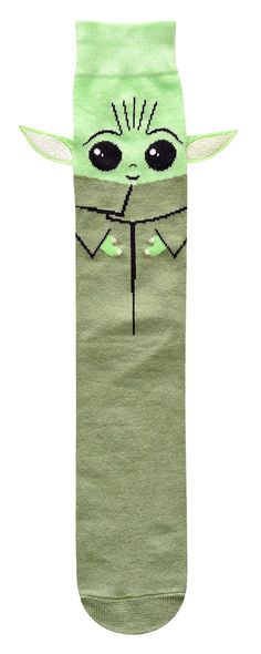 PRICES MAY VARY. Officially Licensed Star Wars Socks Fits Mens Shoe Size 6-12. Will fit women too. Great for a Halloween Costume, Casual use, or any fun Star Wars event. 1 Pair of High quality soft Premium socks with attached embroidered ears embellishment. Just look at that adorable face! The Child Star Wars Men's Baby Yoda Full Character Cosplay Crew Socks with Embroidered Ears Star Wars Socks, Character Cosplay, Child Star, Star Wars Men, Funny Ads, Star Character, Crew Socks, Halloween Costume, Polyester Spandex