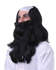 Father Time | by Sepia Costume Wigs in Black, Synthetic Hair Women's Wigs | Best Wig Outlet Wig Outlet, Best Wig Outlet, Father Time, Best Wigs, Costume Wigs, Womens Wigs, Synthetic Hair, Womens Hairstyles, Outlet