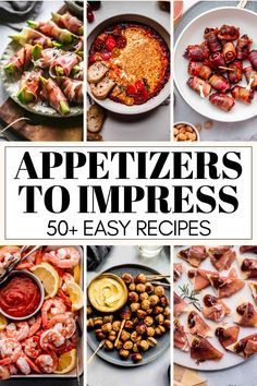 the cover of appetizers to impress