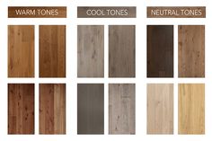 the different types of wood flooring that are available in various colors and sizes, including brown