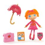 a doll with an umbrella and other toys