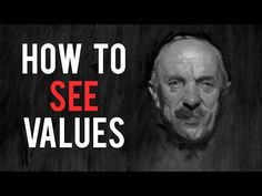 an old man with the words how to see value