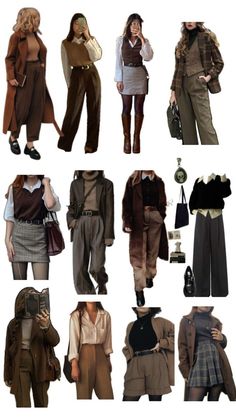 #darkacademia #outfits Outfit Chic, Trendy Fall Outfits, 가을 패션, Style Mistakes