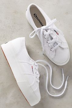 Superga Platform Sneakers #anthropologie Platform Tennis Shoes, Black Platform Sandals, Womens Shoes High Heels, Fashion High Heels, Crazy Shoes