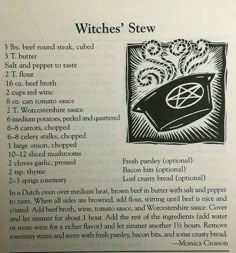 Incense Recipes, Samhain Recipes, Wicca Recipes, Eclectic Witchcraft, Witch's Cauldron, Kitchen Witchery